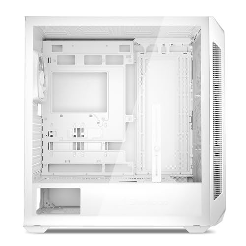 Sharkoon AK5M RGB White ATX - Carcasa para PC