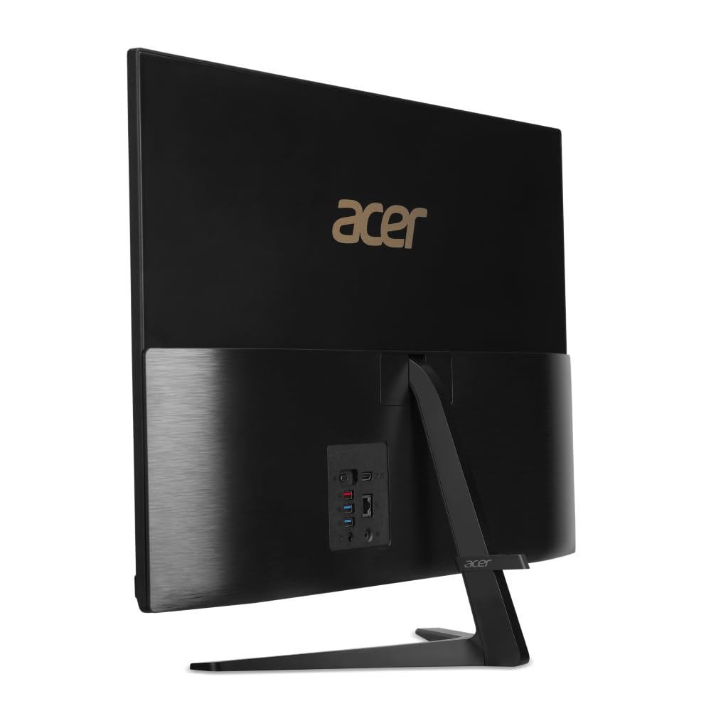 Acer Aspire C27-1800 All in One - Monitor 27" FullHD (Intel Core i5-12450H, 16GB RAM, 1024 GB SSD, Intel Iris Xe Graphics, Windows 11 Home) Negro + Teclado QWERTY Español y Ratón Inalámbrico