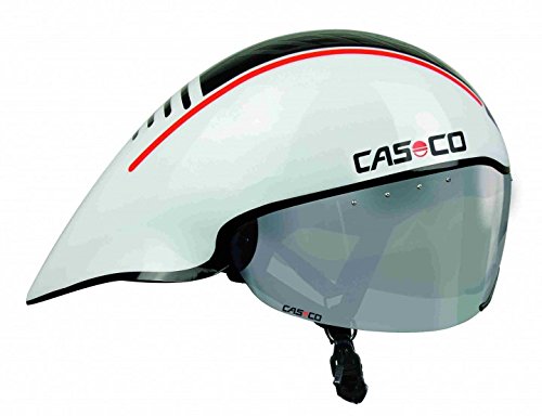 Casco Adultos Speed Time Pursuit Bicicleta, Color Blanco/Negro, Talla única