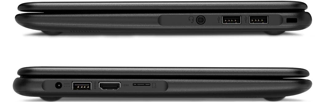 Lenovo Chromebook 100e Gen 2 - Portátil 11.6" FullHD (Intel® Celeron® N4020, 4GB RAM, 32GB eMMC, UHD 600 GPU, Chrome OS) Color Negro - Teclado QWERTY Español