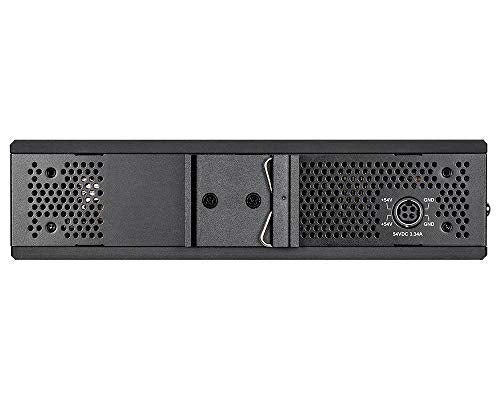 D-Link DIS-200G-12PS - Switch Industrial de 12 Puertos (10 Gigabit, 8 de Ellos PoE 240W, y 2 SFP, Apto para Condiciones extremas -40°C a 65°C, ERPS, VLAN, QoS, IGMP, agregación de Enlaces) Negro