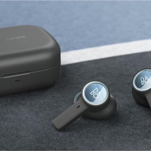 Bang & Olufsen Beoplay EX Auriculares Inalámbricos Bluetooth InEar con Cancelación de Ruido, 6 Micrófonos, Audífonos Impermeables para el Trabajo, Deportivo y Tiempo Libre Anthracite Oxygen