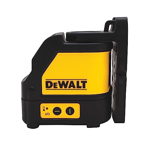 DeWalt DW088CG-XJ - Láser Autonivelante de 2 Líneas en Cruz (Horizontal y Vertical), Color Verde