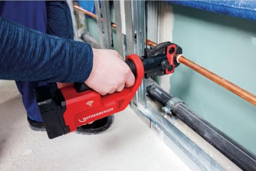 ROTHENBERGER ROMAX Compact III AMPShare, Basic Set 1, batería de 2 x 2 Ah, UK | 1000004272 | Prensas, prensadoras, prensadoras, hidráulicas, electrohidráulicas, electrohidráulicas, alimentadas por