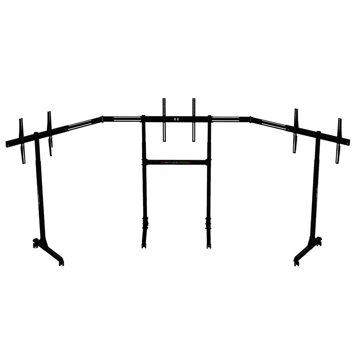 Next Level Racing Free Standing Triple Monitor Stand, Negro