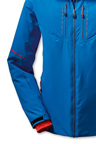 Killtec Kuopio MN Ski Jckt A Chaqueta Funcional con Capucha Desmontable y paranieves, Hombre, Azul Celeste, XXX-Large