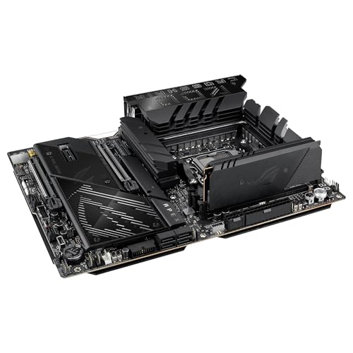 ASUS ROG Crosshair X870E Apex - Placa Base AMD ATX, 18+2+2 etapas de Potencia, Ranuras DDR5, PCIe 5.0 Compatible con GPU de próxima generación, Cinco Ranuras M.2, Wi-Fi 7, USB4, overclocking con IA