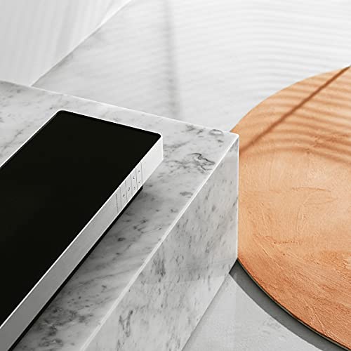 Bang & Olufsen Beosound Stage Barra de Sonido Dolby Atmos para TV y Música, Altavoz Multiroom WiFi y Bluetooth Potente con HDMI Plateado y Negro
