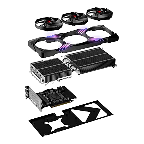 PNY GEFORCE RTX™ 4070Ti 12GB XLR8 Gaming Verto Epic-X RGB™ Overclocked Edition DLSS 3 Triple Ventilador Tarjeta gráfica