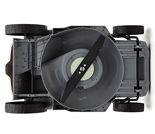 IKRA cortacésped Mulching ICM 2/2037, Incl. 2X batería y Doble Cargador rápido