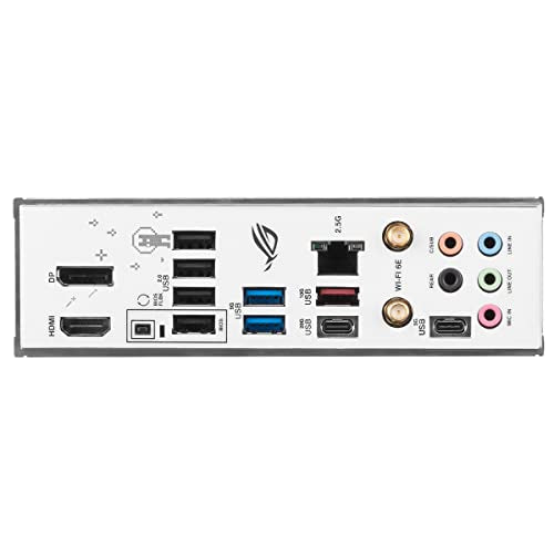 ROG Strix B760-G Gaming WiFi - Placa Base Intel B760 (LGA 1700) mATX Blanco con 12+1 DrMos, DDR5, PCIe 5.0, Q-Release, 2X PCIe 4.0 M.2, WiFi 6E, Ethernet 2,5G, USB 3.2 Gen 2x2 Tipo C, Aura Sync