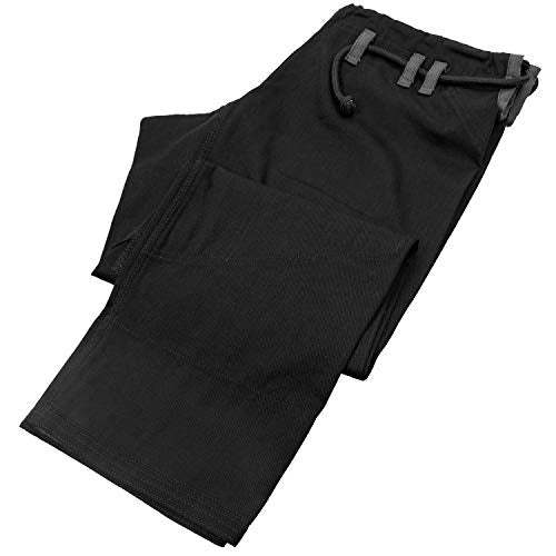 Venum Contender Evo Kimono De Jiu Jitsu Brasileño/Bjj Gi, Unisex adulto, Negro, A1.5