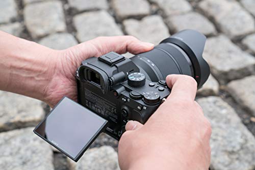 Sony Alpha 7 III - Cámara evil de fotograma completo (Enfoque automático rápido 0.02s, estabilización de imagen óptica de 5 ejes, 4K HLG, mayor duración de batería), Color negro