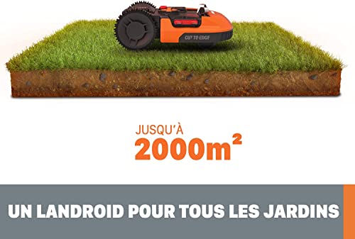 WORX WR155E - Robot Cortacésped Landroid L 2000 WiFi