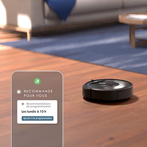 iRobot Roomba Combo i8 Robot Aspirador y Friegasuelos 2 en 1 Cepillos Goma antienredos Ideal Mascotas Mapeo avanzado y selección Zonas Navegación Inteligente Recarga y reanuda Control por Voz y App.