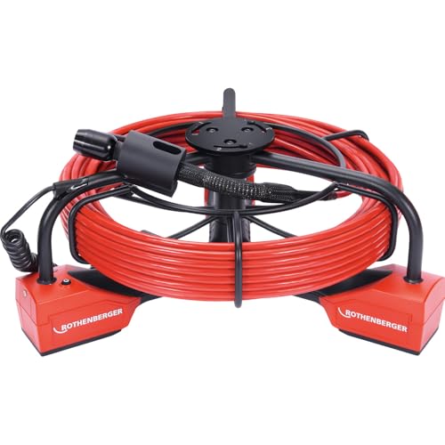 ROTHENBERGER Rocam Mini HD y 25/22 HD - Dispositivo básico AMP | 1000004131 | Módulo de localización con función telescópica para un transporte cómodo en el maletín, localización de sondas