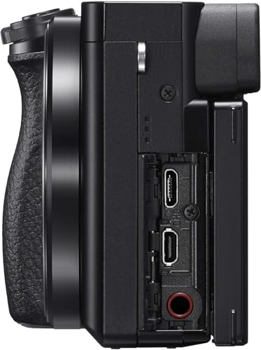 Sony ILCE6100AKB.CEC Alpha 6100 Cámara Evil APS-C con Objetivo Zoom Potente, Color Negro, Cargador Incluido, Sin Tarjeta