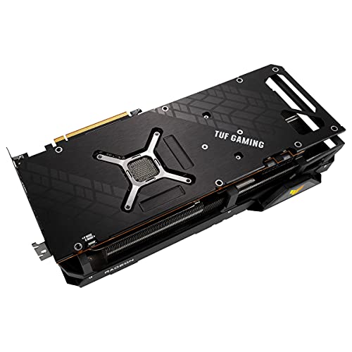 ASUS TUF Gaming AMD Radeon RX 6700 XT OC Edition - Tarjeta gráfica (AMD RDNA 2, PCIe 4.0, 12 GB GDDR6, HDMI 2.1, DisplayPort 1.4a, Doble rodamiento de Bolas, Cubierta de Aluminio)