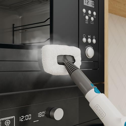 BLACK+DECKER Mopa a Vapor Presurizada, 2000W, Incluye 8 accesorios, BHSMP2008-QS