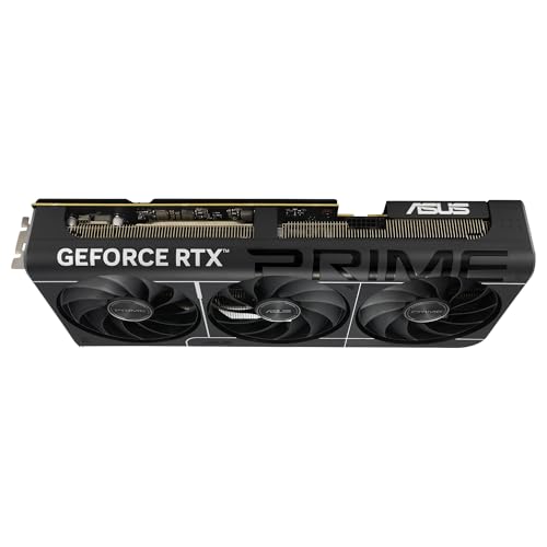 ASUS Prime GeForce RTX 5070 Ti 16GB GDDR7 OC Edition Tarjeta gráfica Compatible con SFF (PCIe 5.0, 16GB GDDR7, HDMI/DP 2.1, 2.5 Ranuras, Ventiladores Axial-Tech, BIOS Dual)