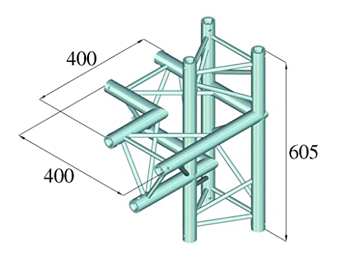 DECOLOCK DQ3-PAC44 4 vías esquina izquierda