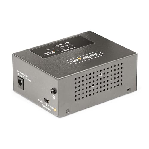 StarTech.com Switch PoE/PoE+/ PoE++ 802.3af/802.3at/802.3bt de 4 Puertos - 95W - Inyector Power Over Ethernet 5G (NBASE-T)