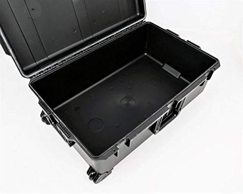 PELI Storm IM2950 Maleta Grande Impermeable con Ruedas para el Transporte de Equipos electrónicos Profesionales, Resistente al Agua y Polvo, 128L Capacidad, Fabricada en EE.UU, sin Espuma, Color Negro