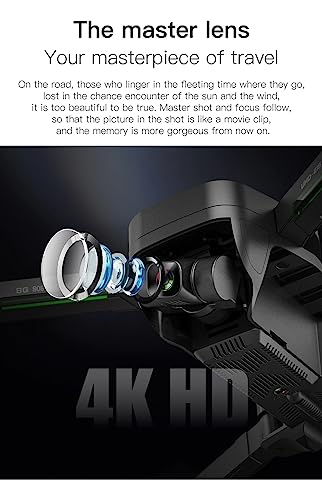 LUXWALLET Ai-Fly² GPS Professional Drone - Obstacle Detection - 4K Camera + Zoom - Gimbal - 5G WiFi FPV - 1.2KM Range - 2X Battery