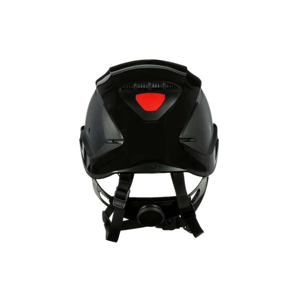 3M SecureFit Casco de protección, X5012VE-CE, negro, con ventilación, 1000 Vac, CE