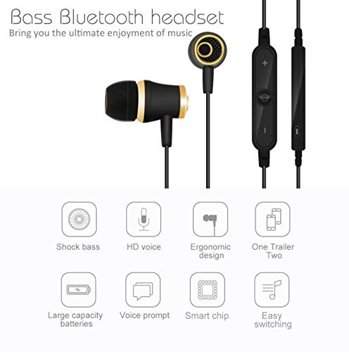 Auriculares Bluetooth Anillo para Google Pixel 3a Smartphone inalámbrico Control Remoto Sonido Manos Libres intraauriculares Universo (Blanco)