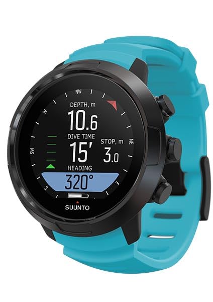 SUUNTO SS051085000 D5 Swimcomputer, Azul, Talla única, Unisex-Adult