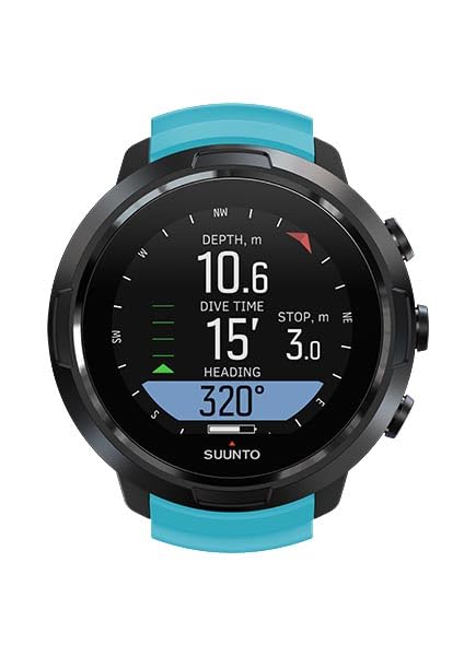 SUUNTO SS051085000 D5 Swimcomputer, Azul, Talla única, Unisex-Adult