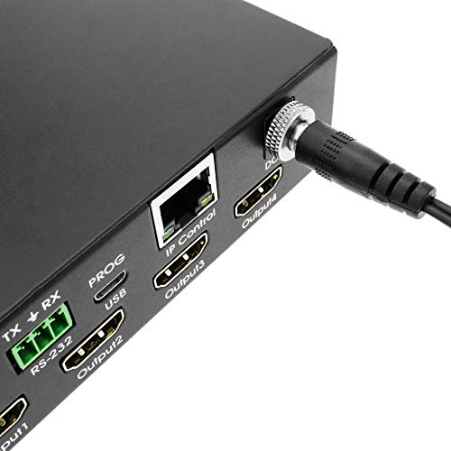BeMatik - Compartidor Matrix 4x4 Conmutador matricial de vídeo HDMI 2.0 4K@60hz HDR (HB011)