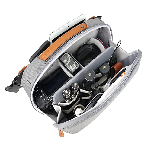Vanguard Veo City CB 29GY - Bolso para fotógrafos con Smartphone o cámara compacta