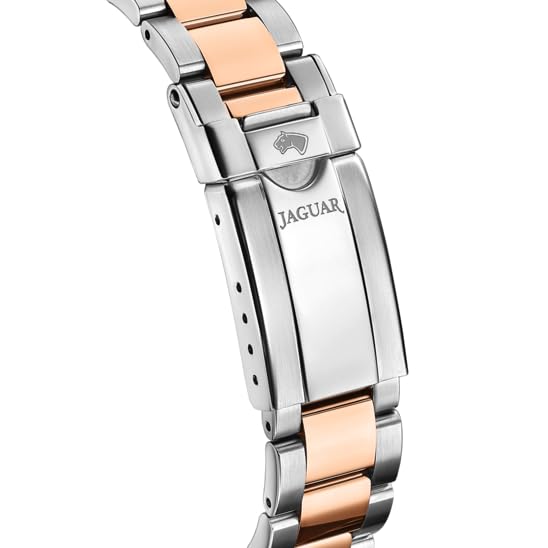 JAGUAR Reloj Mujer J981/1 Connected Lady Caja de Acero Inoxidable 316l Multi Correa de Acero Inoxidable 316l Plateado