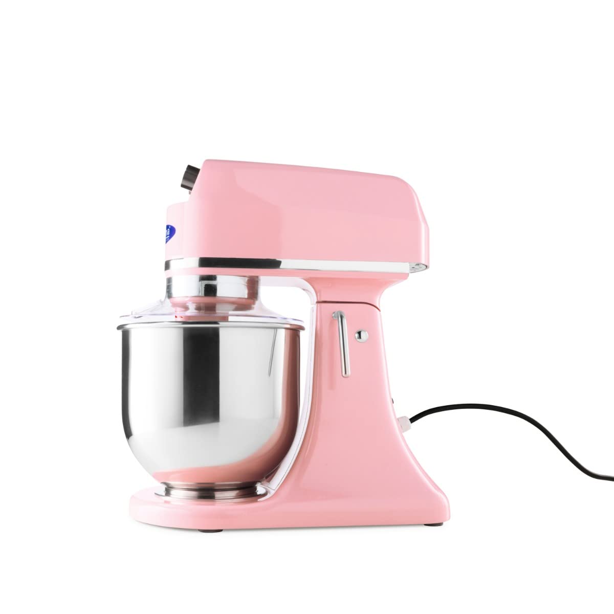 Maxima Máquina de agitación planetaria para Pasteles, Productos pequeños Robot de Cocina MPM 7L Rosa, Acero Inoxidable, 11 Velocidades