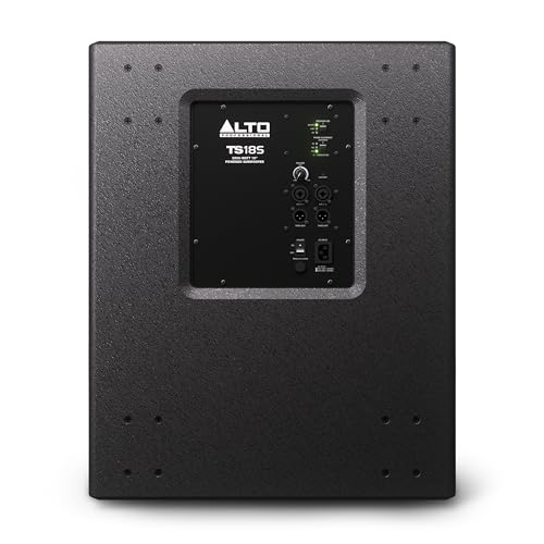 ALTO TS18S Subwoofer 2500W 18 Pulgadas Altavoz Autoamplificado, 6 Modos DSP, Fácil Configuración, 137dB, Bobina de Voz 3 Pulgadas, Graves de Superior Calidad