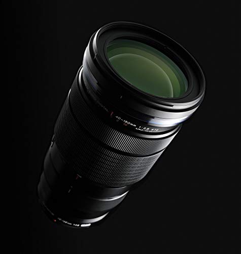 Olympus Objetivo M.Zuiko Digital ED 40-150 mm F2.8 Pro, teleobjetivo, Adecuado para Todas Las cámaras MFT (Modelos Olympus OM-D & Pen, Serie G de Panasonic), Negro
