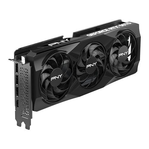 PNY Tarjeta Gráfica GeForce RTX™ 5070 12GB OC DLSS 4 Triple Ventilador