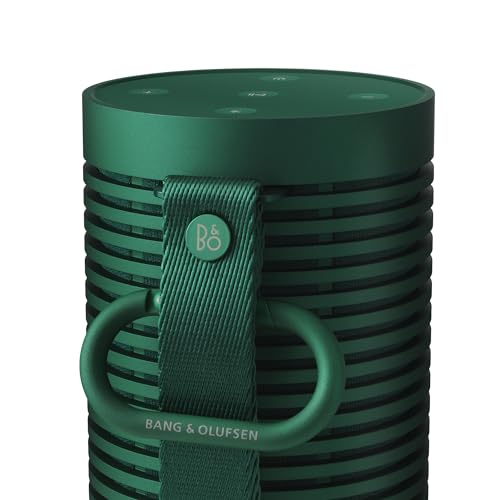 Bang & Olufsen Beosound Explore Altavoz de 360 Grados Bluetooth Portátil Inalámbrico de Alta Gama para Uso en Exteriores, Casa y Viaje, IP67 Resistente al Agua y Polvo, Hasta 27 horas Green