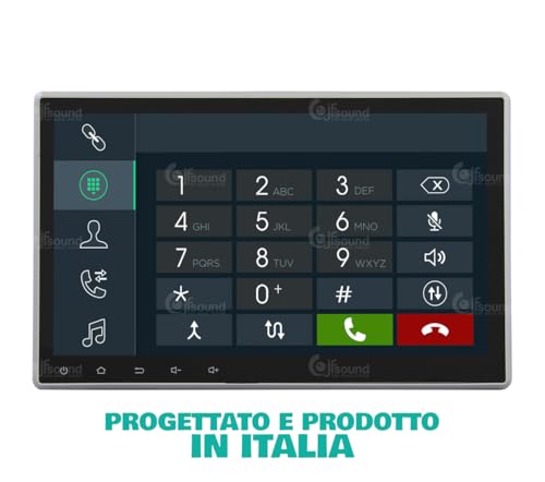 Radio de Coche para Ford Transit Android GPS Bluetooth WiFi USB Dab+ Touchscreen 10" 8core Carplay AndroidAuto