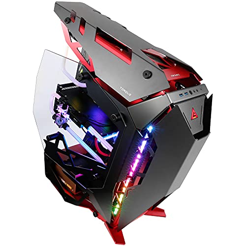 Antec Torque Computer Case Midi-Tower - Caja de Ordenador (PC, Aluminio, Negro, Rojo, ATX,EATX,ITX,Micro ATX, Juego)