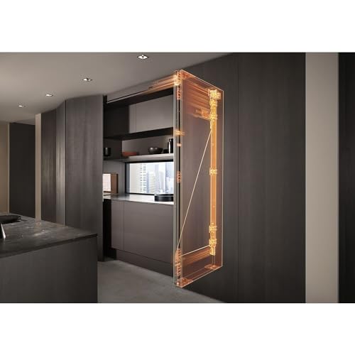 BLUM Revego Duo - Juego de rieles de bolsillo (525 mm, izquierda)