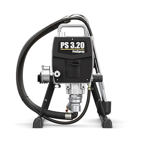 WAGNER bomba de piston ProSpray 3.20 - para dispositivos básicos Airless: Caudal max. 2,0 l/min, Manguera alta AP DN6, 15 m
