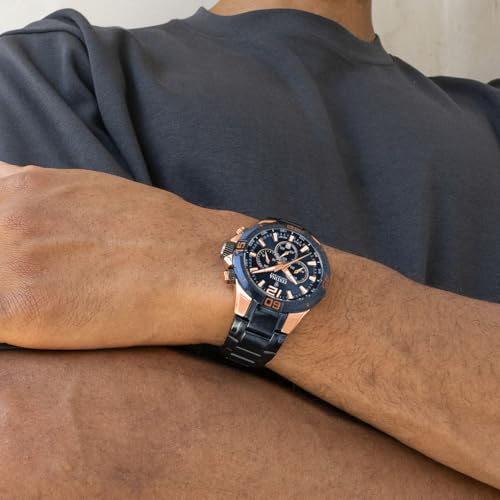 Festina Reloj Hombre F20524/1 Special Editions Caja de Acero Inoxidable 316l Rosa Correa de Acero Inoxidable 316l Azul