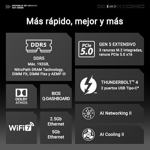 ASUS ROG Maximus Z890 Hero BTF - Placa Base Intel ATX, diseño de Conector Oculto, Ranura de Alta Potencia para gráfica, 22+1+2+2 etapas de Potencia, DDR5, PCIe 5.0 Compatible con GPU Next-Gen