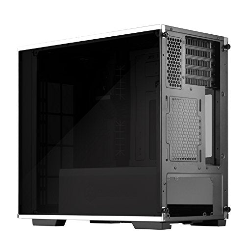 Silverstone SST-LD01B Lucid Serie Mini Tower Micro ATX - Caja para Ordenador (3 Paneles Laterales de Cristal Templado)