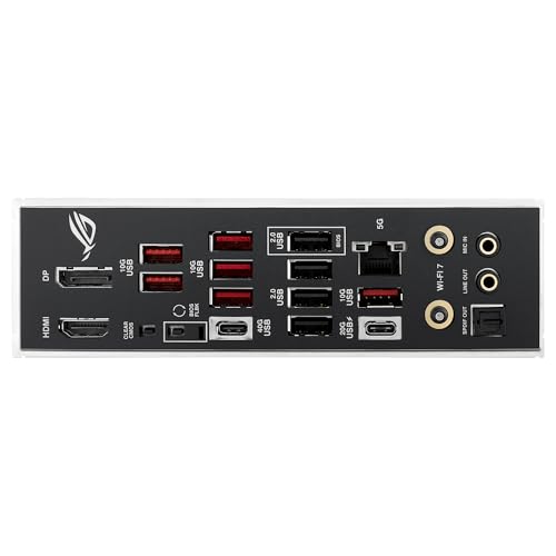 ASUS ROG Strix B850-E Gaming WiFi - Placa Base AMD, 16+2+2 etapas de Potencia, DDR5, Cinco Ranuras M.2, PCIe 5.0, WiFi 7, Puerto USB4 Tipo-C, USB 20 Gbps con PD 3.0 de hasta 30 W y Aura Sync RGB