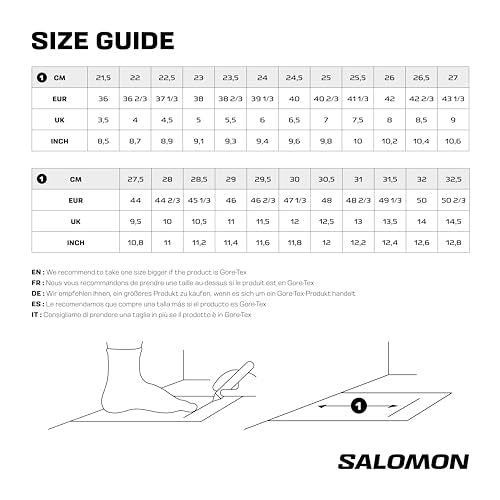 Salomon X Ultra Pioneer Gore-Tex Zapatillas de senderismo Hombre, Phantom Black Quiet Shade, 42 2/3 EU