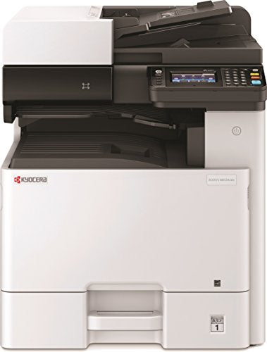 Kyocera Ecosys M8124cidn impresora láser multifuncional, fotocopiadora y escáner (doble cara, 24ppm A4 y 12 en A3, USB, Wifi, color)